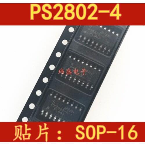10pcs PS2802-4 PS2802 SOP16