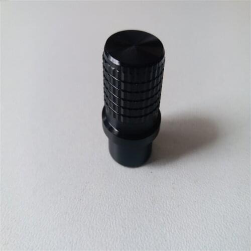 6pcs aluminum knob grid potentiometer knob 14*22.5*6mm D shaft Switching power supply amplifier power knob amplifier knob