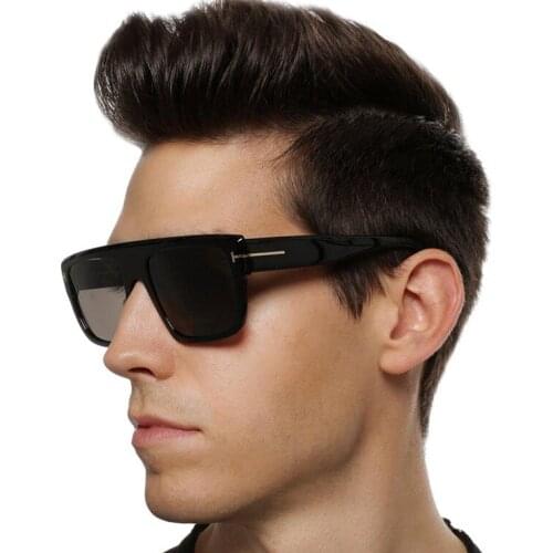 AOZE 2020 Fashion Vintage Square Tom Style Men Sunglasses Women ins Brand Design Driving Sun Glasses Oculos De Sol 1922