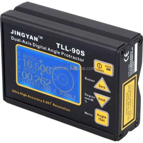 Authorized TLL-90S Smart Level Digital Protractor Inclinometer Laser Angle electronic Protractor gauge
