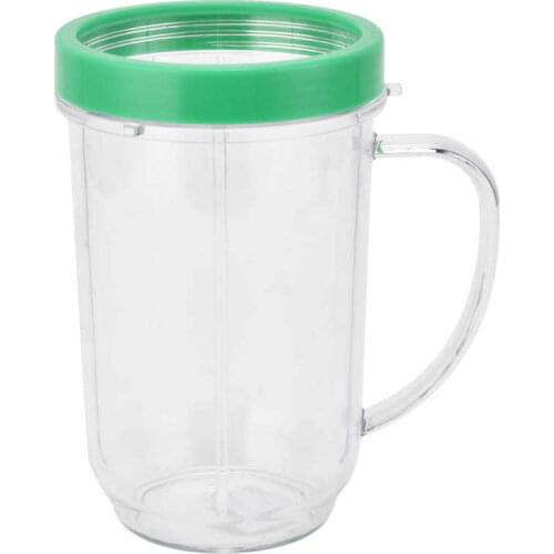 16Oz Blender Cup with Green Lip Ring Replacement Part Accessory for MB-1001 250W Mixer Blender Accessories