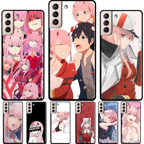 Zero Two Darling in the FranXX Anime Soft Cover For Samsung Galaxy S20 FE S8 S9 S10 Plus Note 10 Note 20 S21 Ultra Phone Case