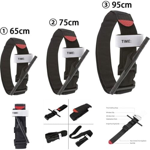 Portable First Aid Kit Tourniquet Strap Quick Slow Release Buckle Medical Emergency Survival Tourniquet Hemostasis Band Strap
