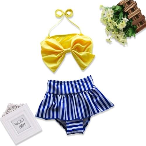 2019 Baby Girl Swimwear Folwers Swimsuit Cape 2 Pieces Set Children Swim Suits Swimwear Beach Babies Swimwear Maillot bain fille