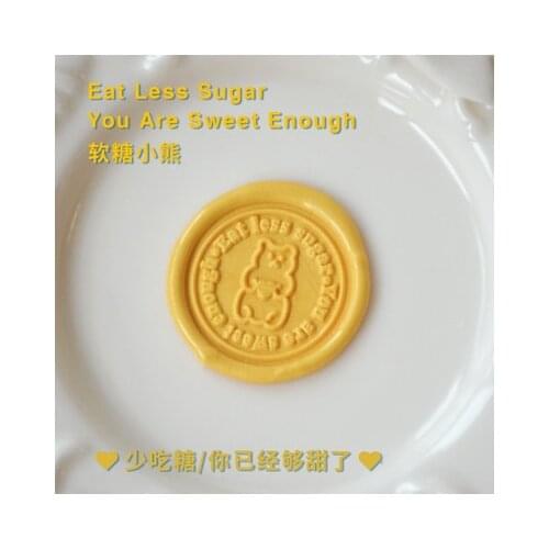 New bear flower patter Wax Seal Stamp Retro Antique Sealing Wax Scrapbooking Stamps HEAD Wedding stamp