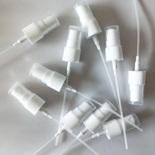 MUB -50PCS/Lot Plastic Nozzle Perfume Bottle Atomizer Spray Accessories Refillable Perfume Bottle Sprayer Plastic Pump