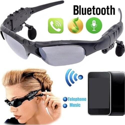 Cycling Sunglasses Riding Bluetooth Earphone Smart Glasses Outdoor Sport Wireless Bike Sun Glasses Headphone with Mic