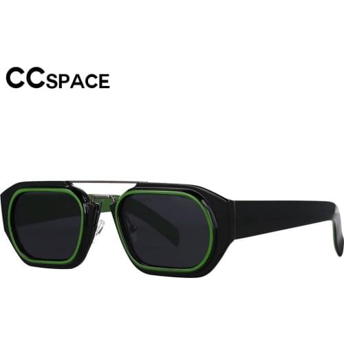 53095 Square Sunglasses Vintage Decorative Summer Men Womens Shades UV400