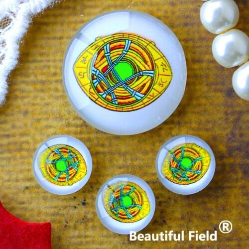 12mm 25mm 14mm 16mm 18mm 20mm Photo Glass Cabochons Round Cameo Set Handmade Settings Stone Magic FC1184