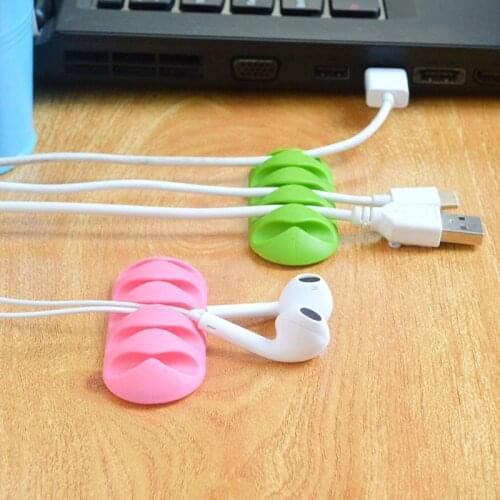 6-color Cable Protector Winder USB Charge Data Cable Wire organization Cover Protect Case Cord Protector Cable Organizer cheap