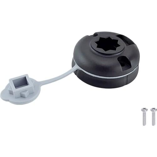 2PCS Canoe Kayak Star Mount Base Inflatable Boat Sea Fishing Rod Support Holder Pole Rack Mount Base Tackle Fishing Kit