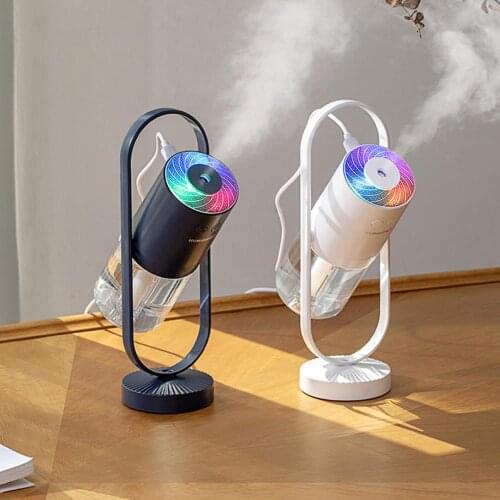 200ml Mist Air Humidifier 360 Ratation Essential Oil Diffuser Ultrasonic Aromatherapy USB Projector Small Air Appliances