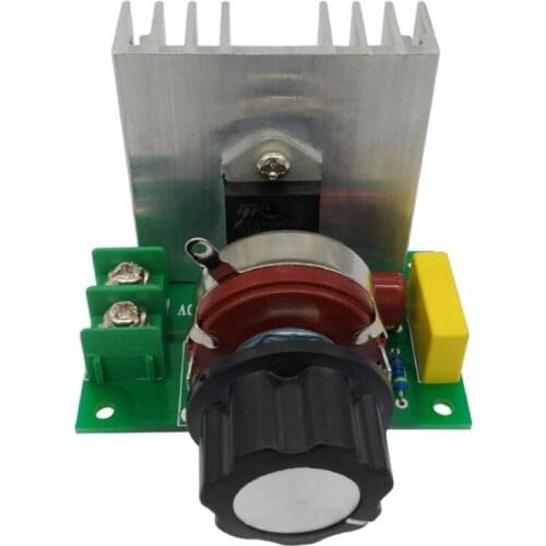 4000W AC 220V high power SCR Voltage Regulator Adjustable Power Supply Board Speed Control Dimmer for