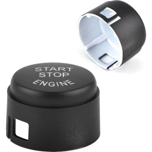 Brand New Aftermarket Replacement Engine One Button Start Stop Button Switch Cover Fit for BMW 5 Series 7 Series 61319153832