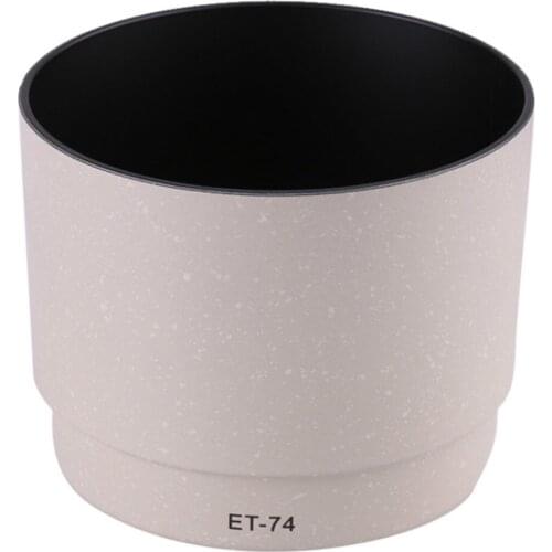 White Lens Hood ET74 ET-74 for Canon EF 70-200mm f/4L IS USM Lens Bayonet Mount