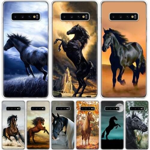 Horse Series Cover Phone Case For Samsung Galaxy S10 S20 Ultra Note 10 9 8 S9 S8 J4 J6 J8 + Lite Plus Pro S7 Coque
