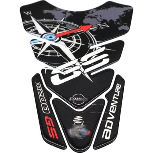 For R1200GS R1200R R1200RS R1200RT R 1200 GS R 1200 GS ADV LC 3D fuel tank sticker cover pad motorcycle decorative decal sticker