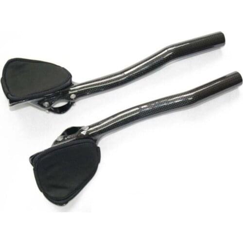 Carbon Road Handlebar Ends Bicycle Handlebar Time Triathlon Bicycle Extender Handlebar Carbon Aero Handle Bars