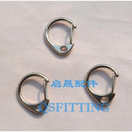 Supply DIY fashion jewelry Accessory,Bag Accessory,27MM Round Lobster Clasps,Alloy Material,Rhodium Plated