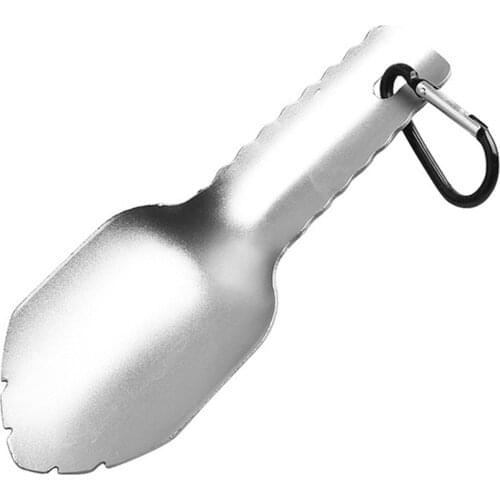 Outdoor 6.1 Inch Lightweight Aluminum Alloy Hand Shovel Trowel Camping Hiking Backpacking Gardening Accessories