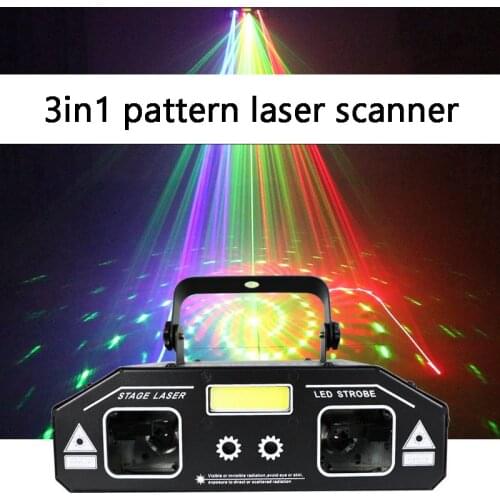 New laser stage light DMX scanning light suitable for DJ bar party family gathering Christmas wedding disco high quality