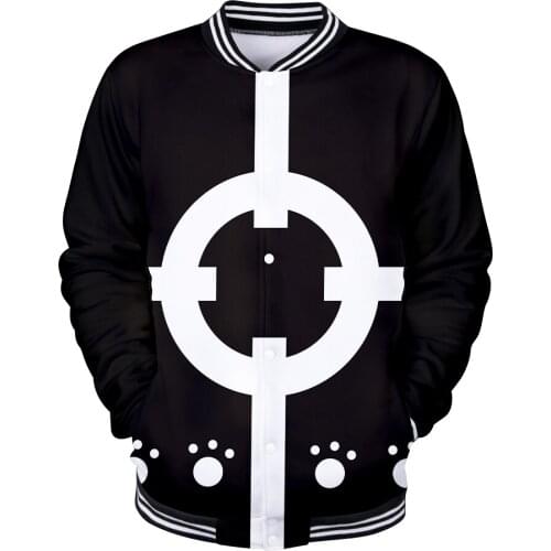 Hot New Classic 3D Handsome Spring cloting Baseball jacket Fashion Boy Spring Autumn Korean All-match jackets Cool Mens Hoodie