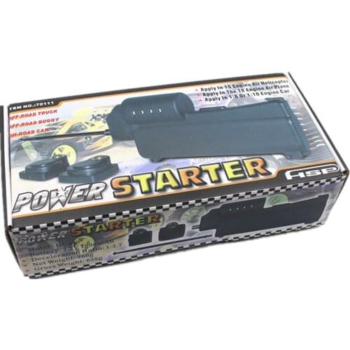 HSP 70111-11012 Handheld Power Starter Engine Drill Holder Plate for Sh 28 HSP 30 Nitro Engine Including Battery and Charger