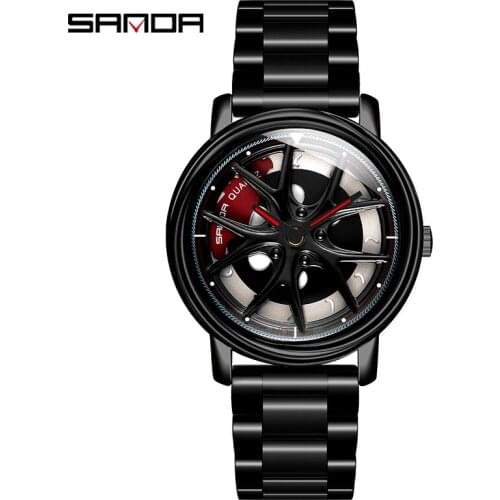 SANDA 2021 Top Brand Luxury Mens Watches Waterproof Casual Quartz Watch Date Clock for Male Wristwatch Relogio Masculino P1025
