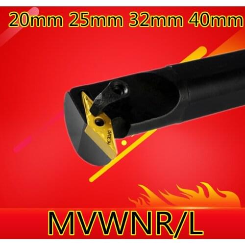 Angle 72.5 1PCS S20R-MVWNR16 S25S-MVWNR16 S32T-MVWNR16 S40T-MVWNR16 MVWNL16 20mm 25mm 32mm 40mm the CNC Turning Lathe tools