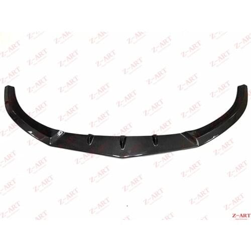 2015-2018 Z-ART for Benz W205 carbon fiber front lip for W205 carbon fiber front spoiler for C class caebon fiber front chin