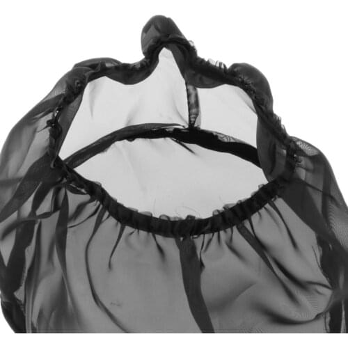 Black Air Filter Rain Sock Cover Motorcycle Air Intake Cleaner Wrap Pre-filter