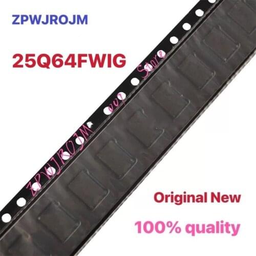 5-10pcs W25Q64FWIG 25Q64FWIG 25Q64FW1G 5mm*6mm QFN-8