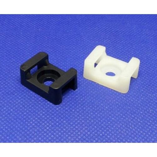 HC CCM Cable tie fix seat #Screw fix seat saddle base nylon wire clip basement cable tie fix seat,WIRE Zip mount screw fastening