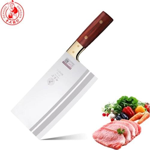 DENG Stainless Steel Handmade Forged Multi-functional Kitchen slicing Meat Knife Chef Vegetable Knife