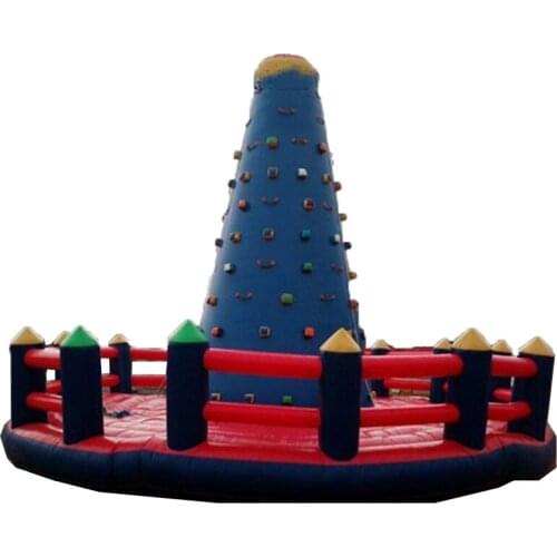 Climbing wall PVC commercial use inflatable clmbing sports for sale