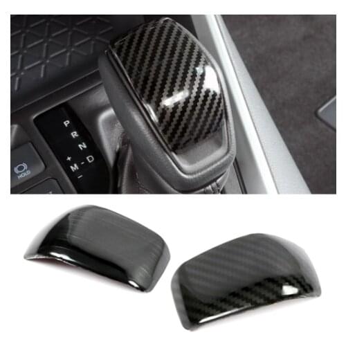 For Toyota Rav 4 Rav4 2019-2021 Gear Shift Knob Cover Trim Stainless Steel Sticker