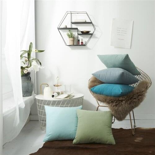 Solid Color Pillowcase Velvet Pillowslip Home Decorative Pillow Cases Fashion gift elegent Soft Pillow Cover Couch Cushion Cover