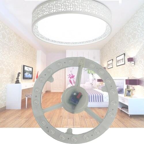 Ceiling Lamps Lighting Source LED Module Light AC 220V 12W 18W 24W Energy Saving Luminaria Ceiling For Home Indoor Lighting