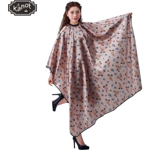 Salon Professional Hair Styling Cape,Adult Hair Cutting Coloring Waterproof Barber Hairdresser Cloth Hairdressing Wrap Fashion