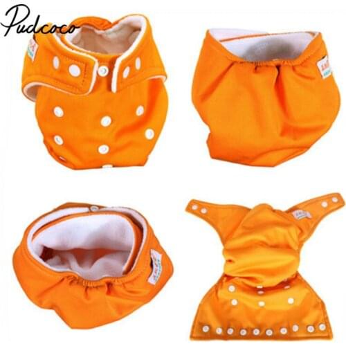 Adjustable Reusable Baby Diapers Infant Boys Girls Cloth Diapers Soft Covers Washable Nappies Dropshipping