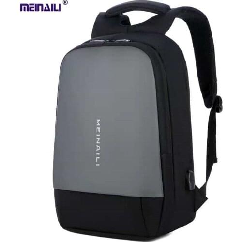 Anti-theft USB charge backpack men women business large capacity laptop backpack college student shoulder bags mochila hombre