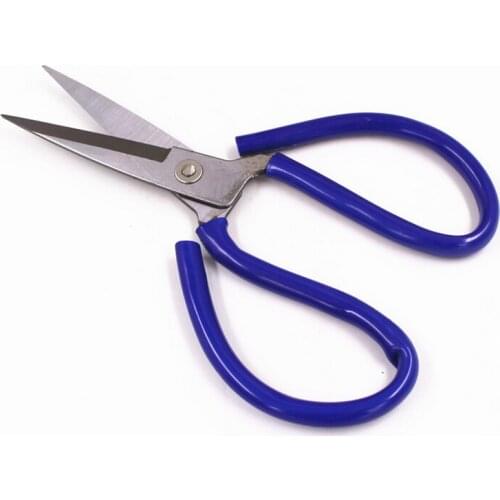 High Quality Sewing Tools Convenient Household Leather Scissors Civilian Tailor Scissors Blue Cloth Scissors Paper Scissor