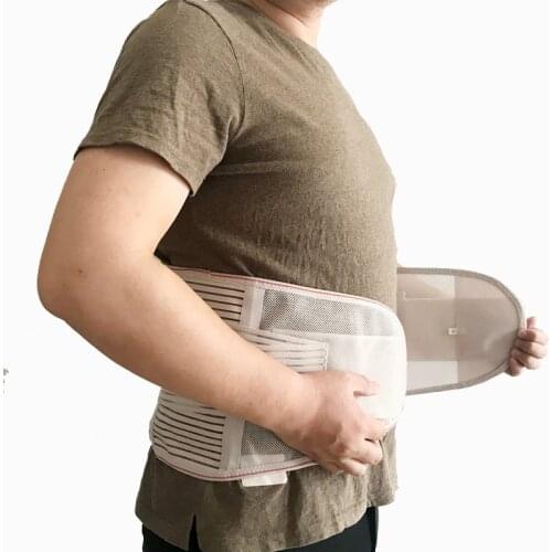 Women Mens Orthopedic Posture Back Belt Correction Abdominal XXL Elastic Corset Back Lumbar Brace Support Belt Waist Belt