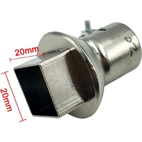1PCS 20*20mm BGA Square With Mesh Air Nozzle For Soldering Station SMD Hot Air Gun Nozzle For Variety Of Hot Air Rework Station