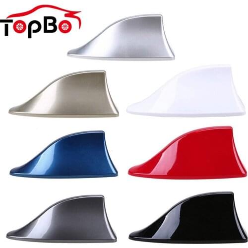 1 Pc Auto Car Radio Shark Antenna Radio Car Shark Fin Antenna FM Signal Design Universal Aerials Antenna Car Styling Decoration