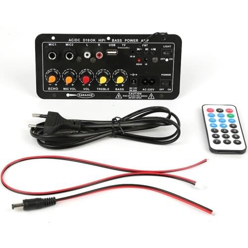 Car Radio Stereo Player 12v 24v FM Radio Stereo Audio Music USB Digital Bluetooth Stereo Amplifier Board Subwoofer Car Audio Amp