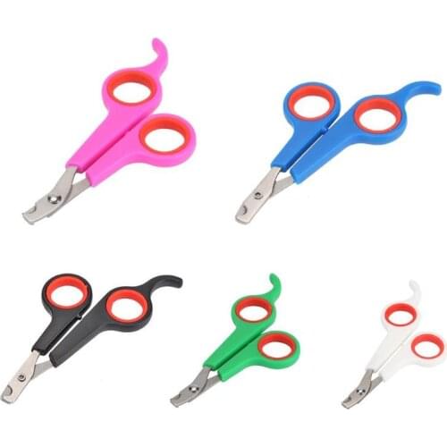 Pet Dog Cats Bird Toe Claw Scissors Clippers Stainless Steel Grooming Nail Clippers Scissors Dog Nail Trimmer Cut Nail