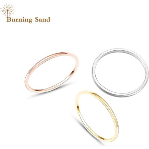 BURNING SAND Engagement Rings