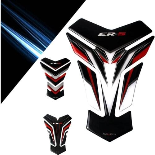 For Kawasaki ER5 ER-5 Tankpad 3D Resin Motorcycle Tank Pad Protector Stickers