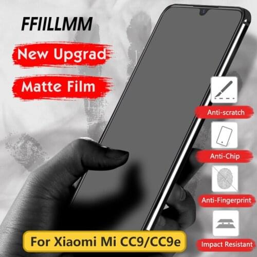 Matte Protective Glass For Xiaomi Mi CC9 CC9e Tempered Glass For Mi CC9 Glass Screen Protector For Xiaomi CC9e Anti blue Light